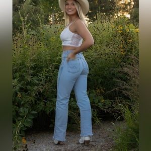 Wrangler slim boot cut jeans